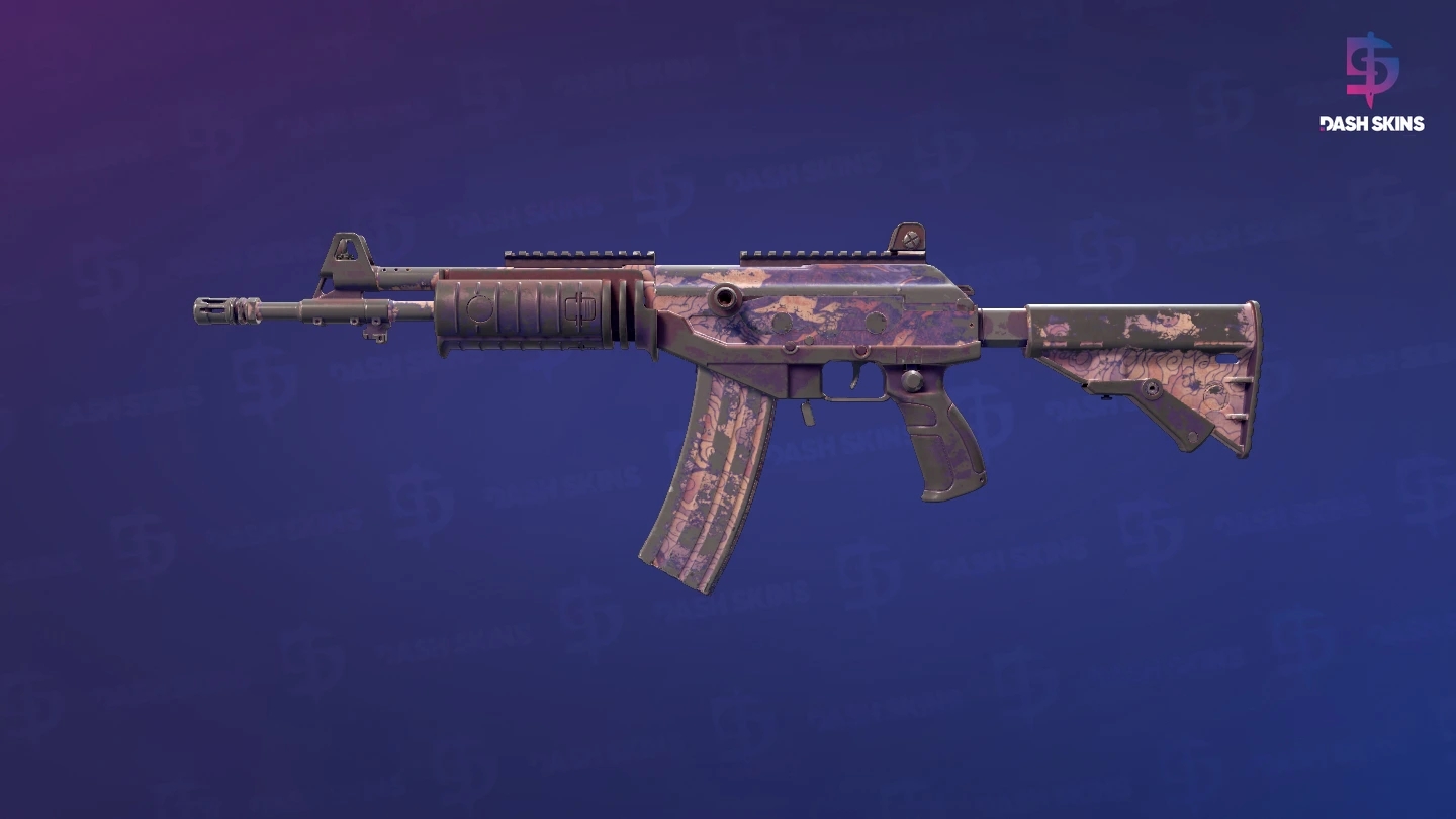 Galil AR | Sky Mandala (Battle-Scarred) Screenshot Playside