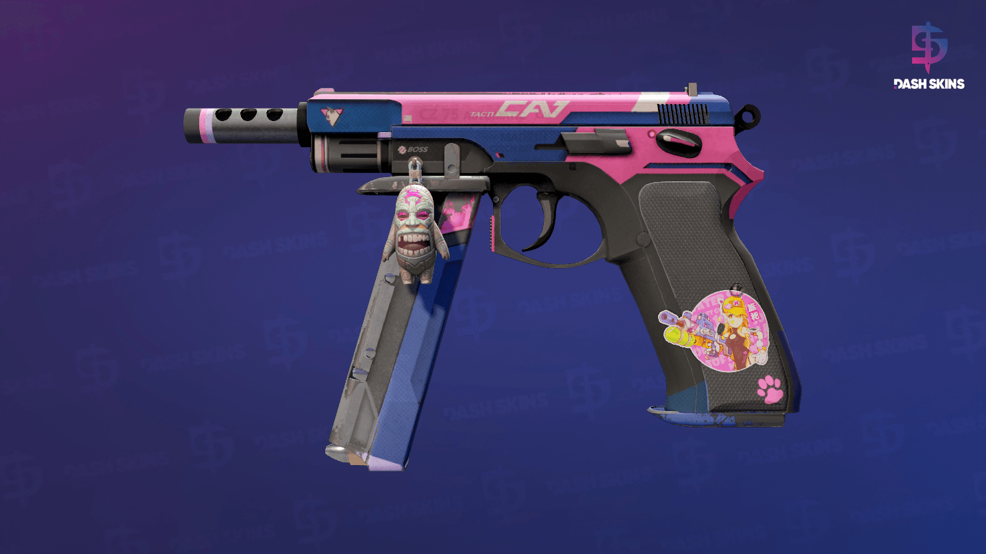 CZ75-Auto | Tacticat (Field-Tested) Screenshot Playside