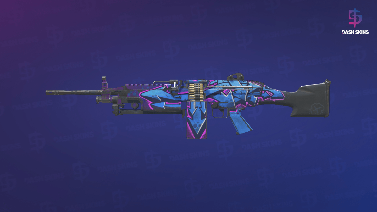 M249 | Downtown (Field-Tested) Screenshot Playside