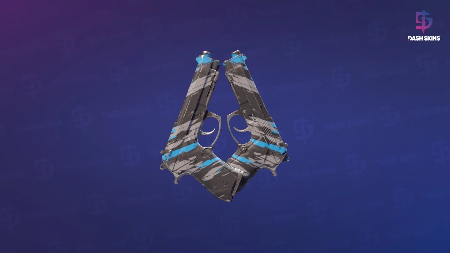 Dual Berettas | Shred (Field-Tested) Screenshot Playside