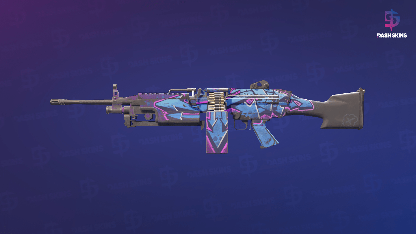 M249 | Downtown (Field-Tested) Screenshot Playside