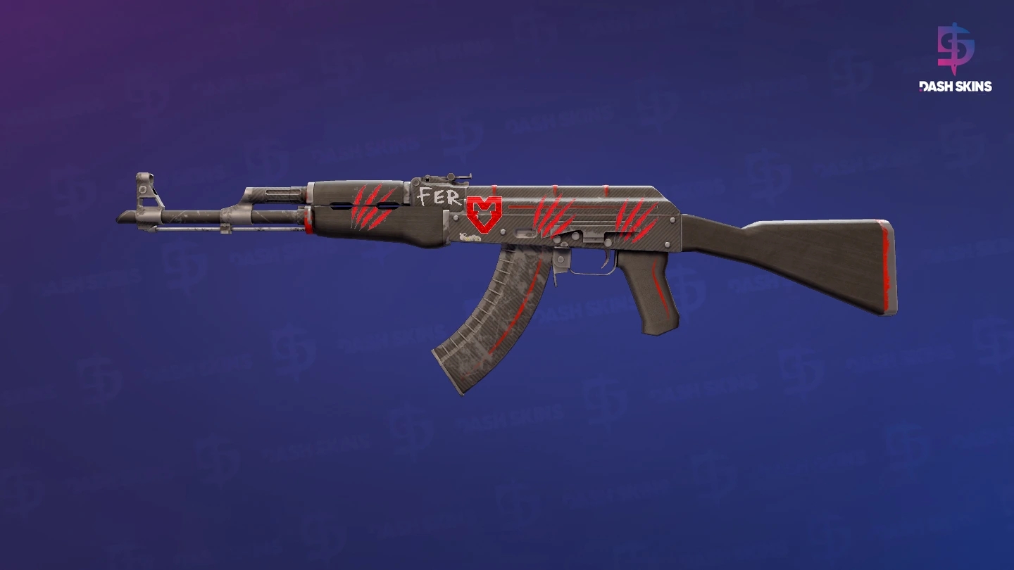 AK-47 | Redline (Field-Tested) Screenshot Playside
