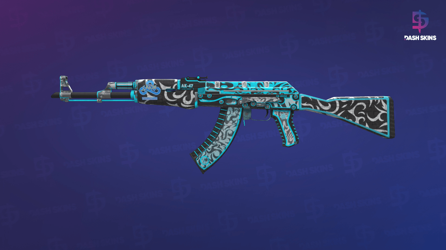 AK-47 | Frontside Misty (Field-Tested) Screenshot Playside