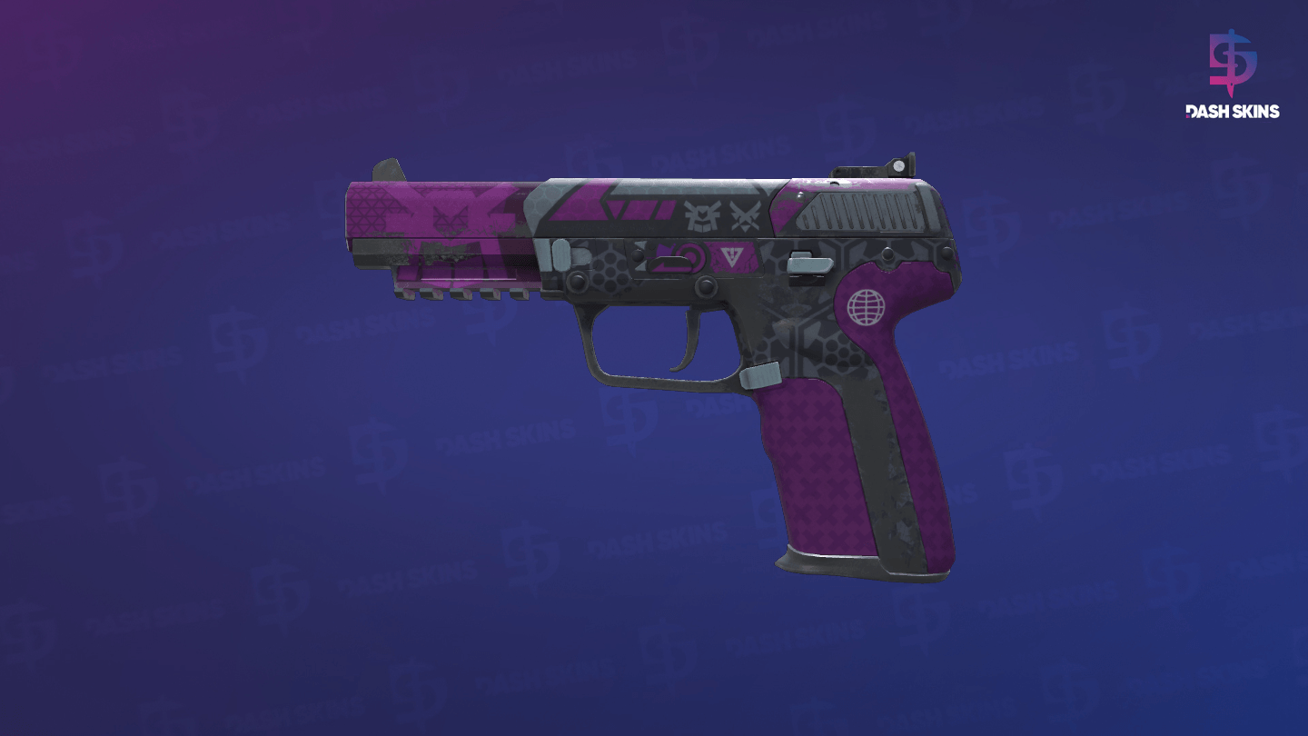 Five-SeveN | Violent Daimyo (Well-Worn) Screenshot Playside