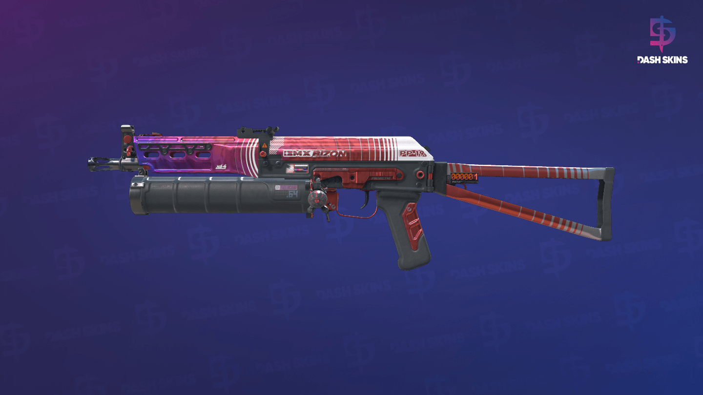 StatTrak™ PP-Bizon | RMX (Minimal Wear) Screenshot Playside