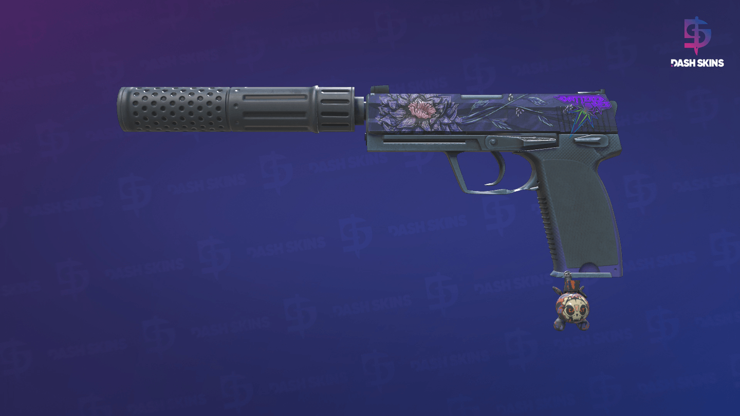 USP-S | Black Lotus (Minimal Wear) Screenshot Playside