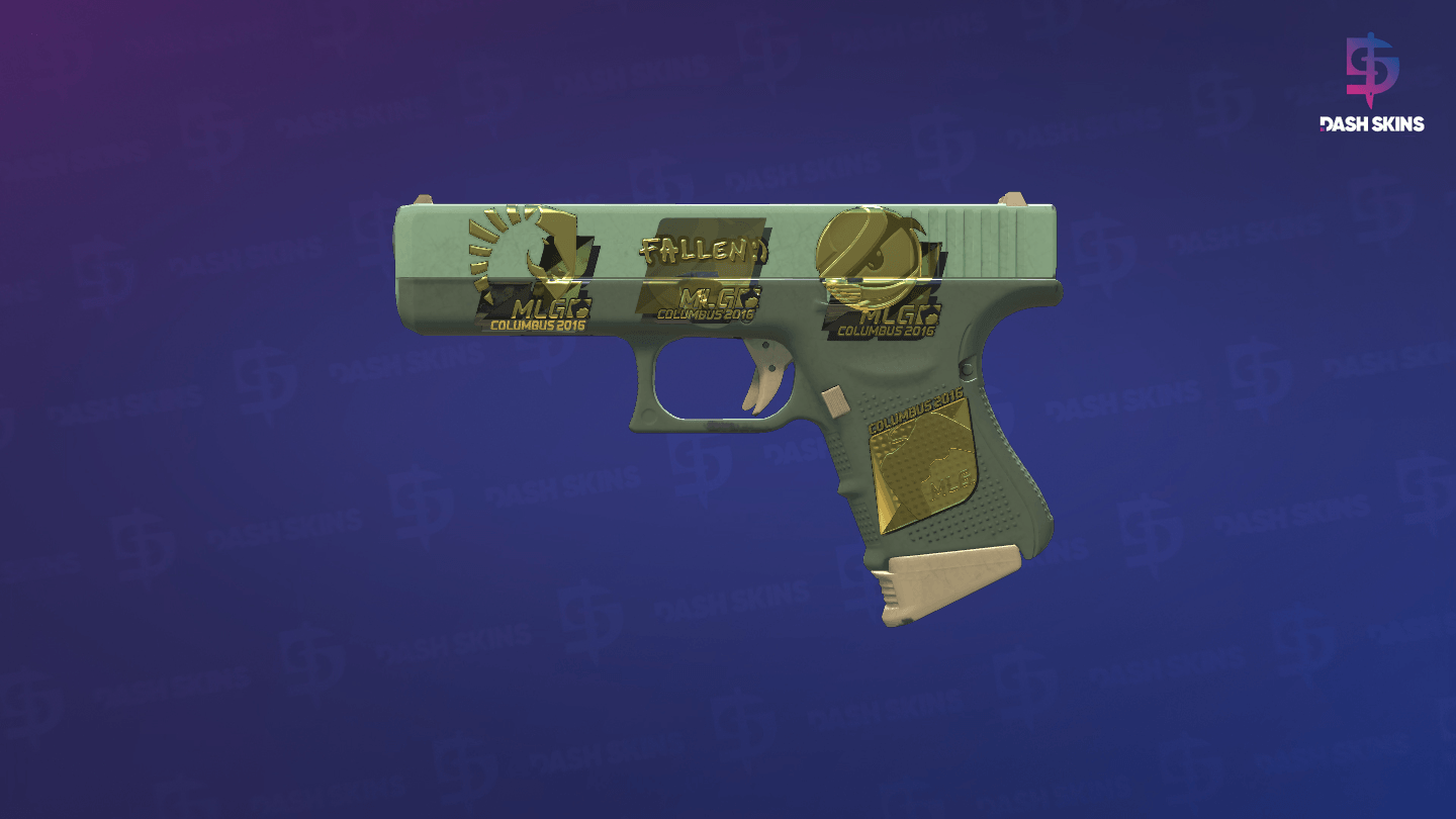 Souvenir Glock-18 | Groundwater (Minimal Wear) Screenshot Playside