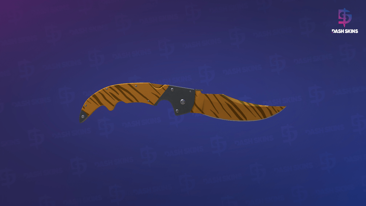 ★ Falchion Knife | Tiger Tooth (Factory New) Screenshot Playside