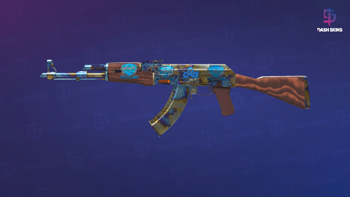StatTrak™ AK-47 | Case Hardened (Field-Tested) Screenshot Playside