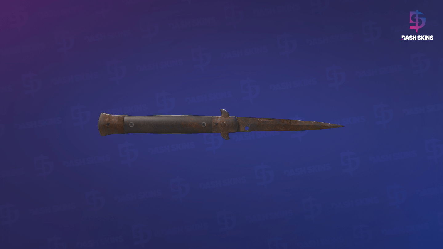 ★ Stiletto Knife | Rust Coat (Battle-Scarred) Screenshot Playside