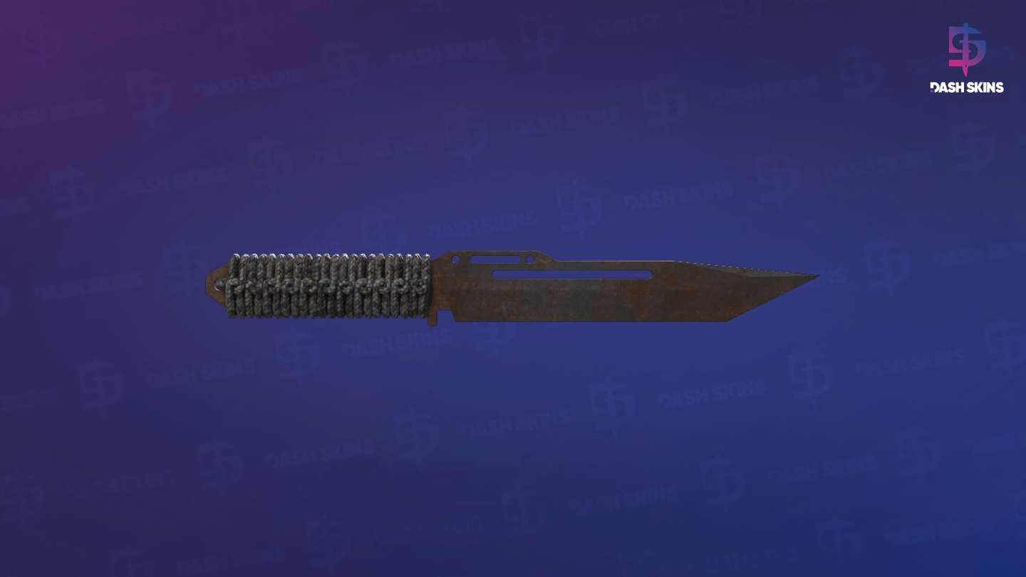 ★ Paracord Knife | Rust Coat (Battle-Scarred) Screenshot Playside