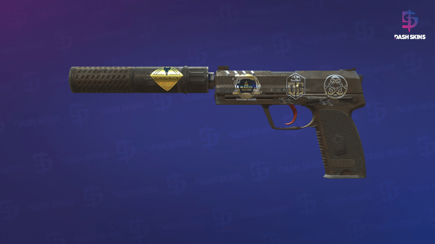 Souvenir USP-S | Desert Tactical (Battle-Scarred) Screenshot Playside