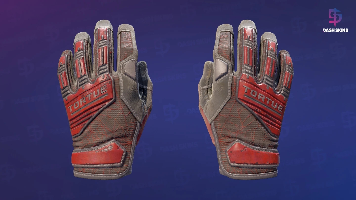 ★ Specialist Gloves | Crimson Web (Battle-Scarred) Screenshot Playside