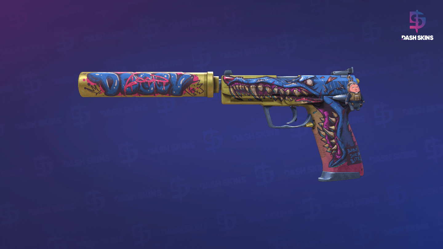 USP-S | Jawbreaker (Well-Worn) Screenshot Playside