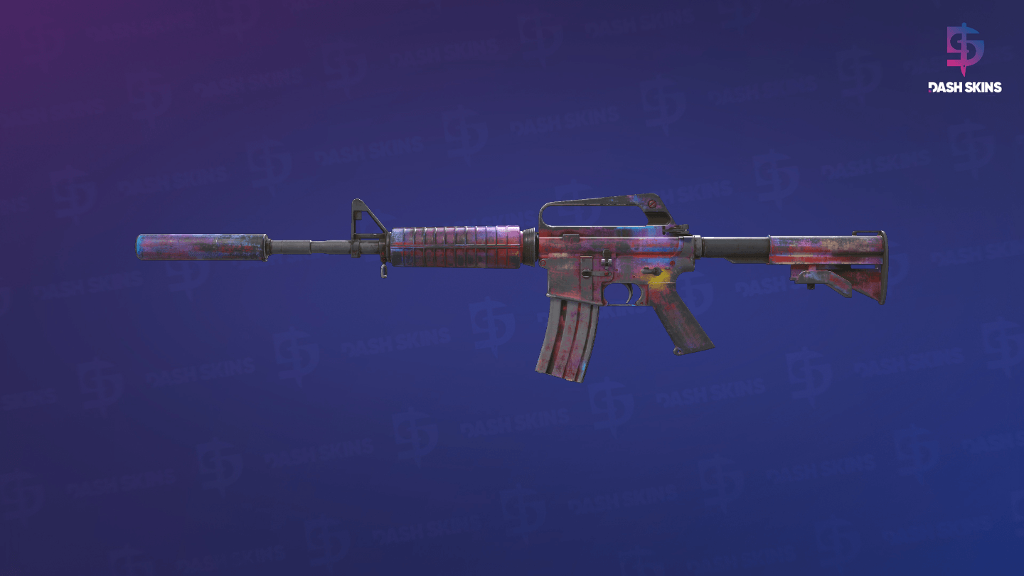M4A1-S | Glitched Paint (Battle-Scarred) Screenshot Playside