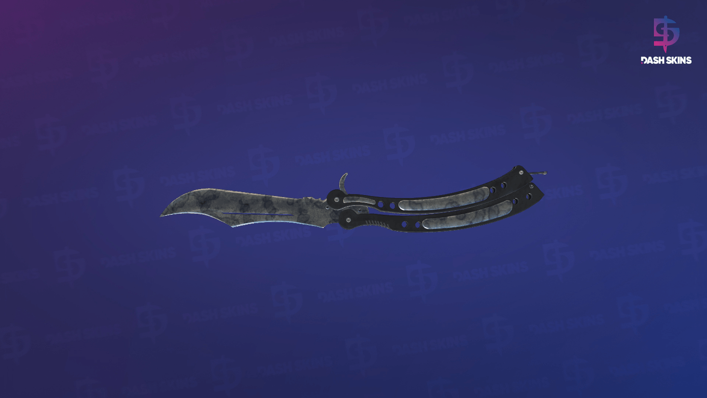 ★ Butterfly Knife | Stained (Well-Worn) Screenshot Playside