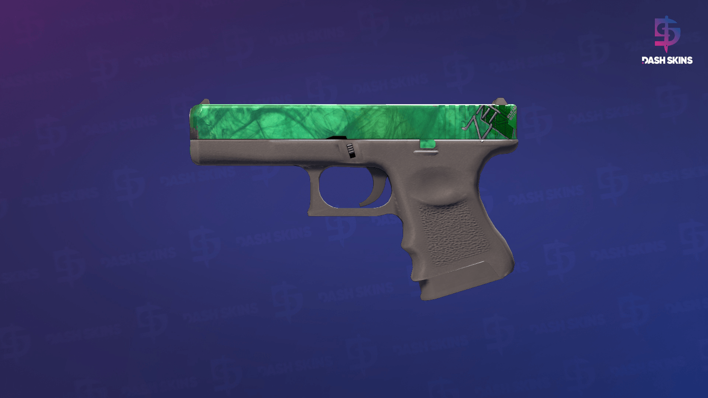 Glock-18 | Gamma Doppler (Field-Tested) - Emerald Screenshot Playside