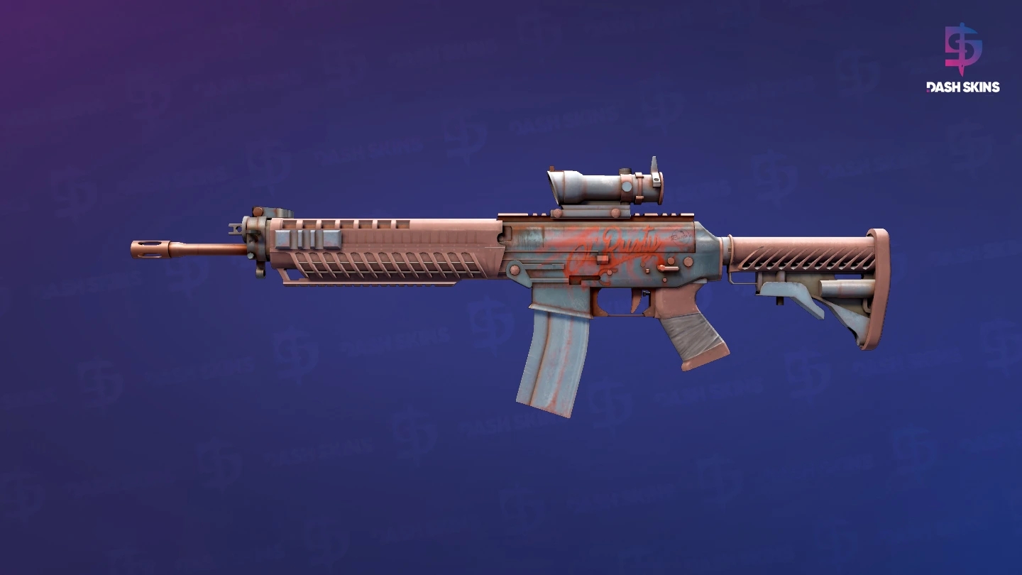 SG 553 | Ol' Rusty (Factory New) Screenshot Playside