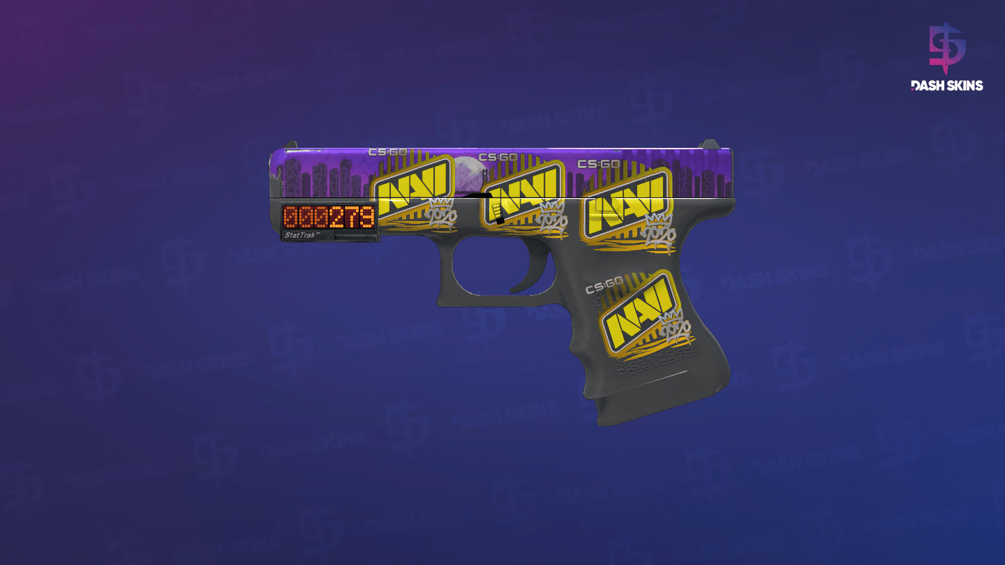 StatTrak™ Glock-18 | Moonrise (Field-Tested) Screenshot Playside
