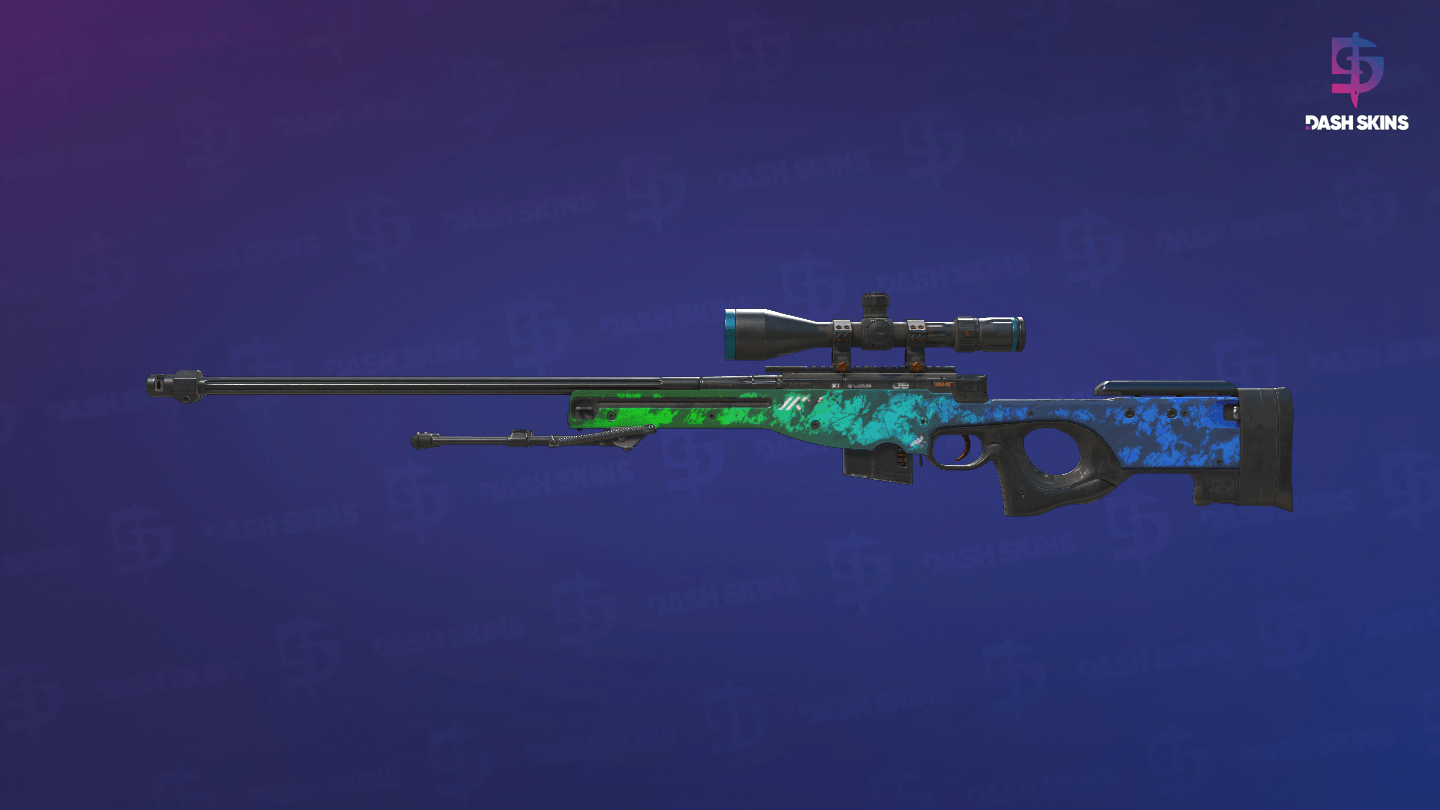 AWP | Ice Coaled (Battle-Scarred) Screenshot Playside