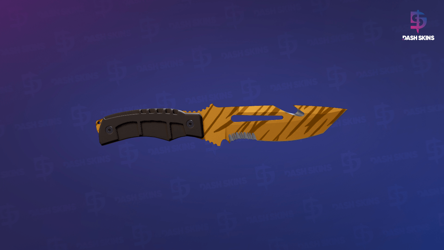 ★ Survival Knife | Tiger Tooth (Factory New) Screenshot Playside