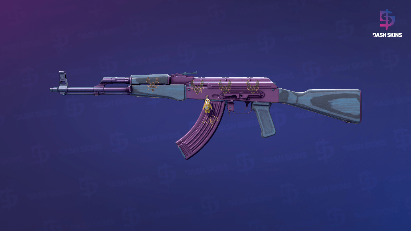 AK-47 | Midnight Laminate (Factory New) Screenshot Playside
