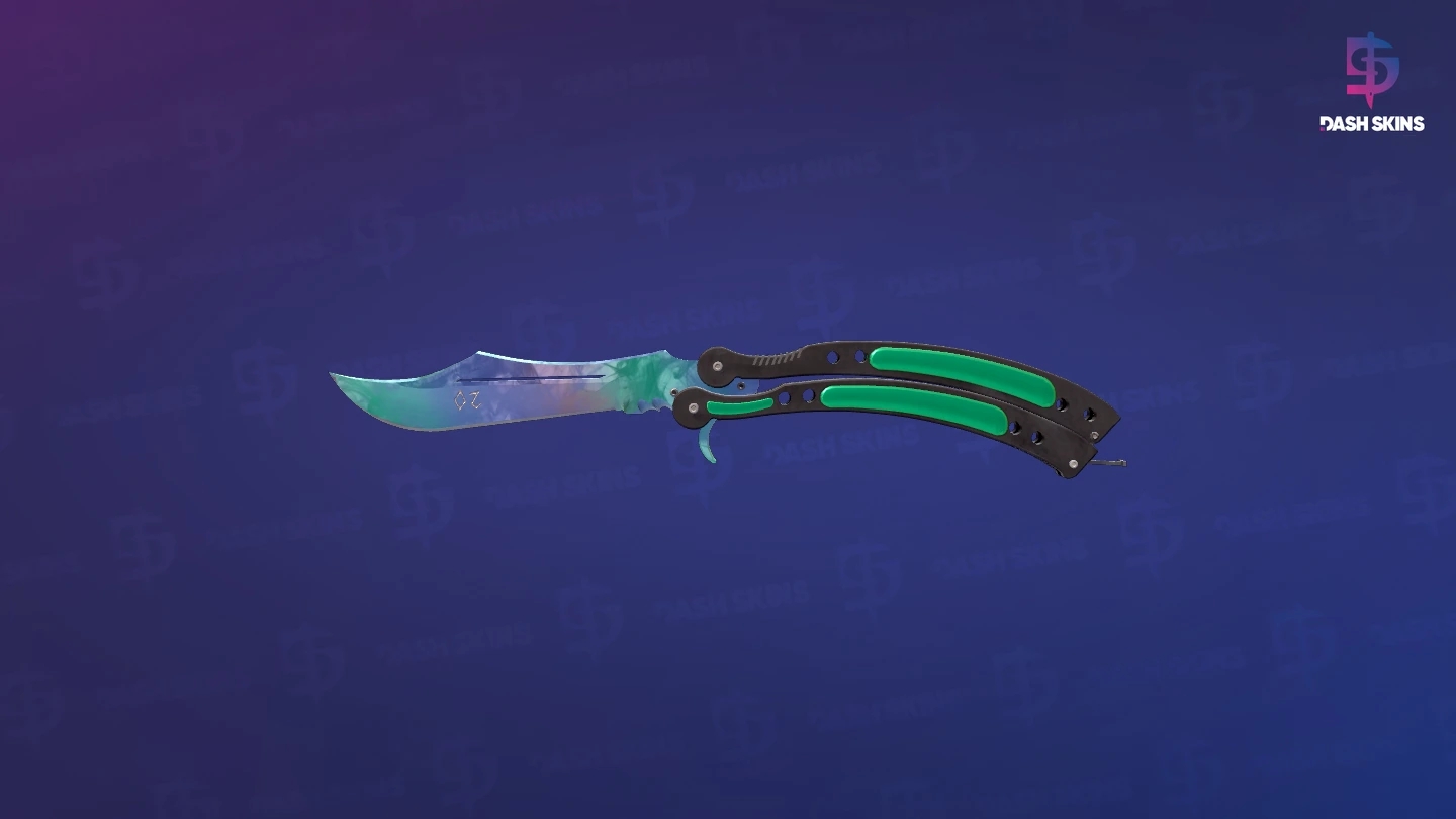 ★ StatTrak™ Butterfly Knife | Gamma Doppler (Factory New) - Phase 1 Screenshot Playside