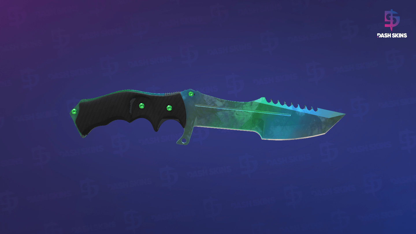 ★ Huntsman Knife | Gamma Doppler (Factory New) - Phase 3 Screenshot Playside