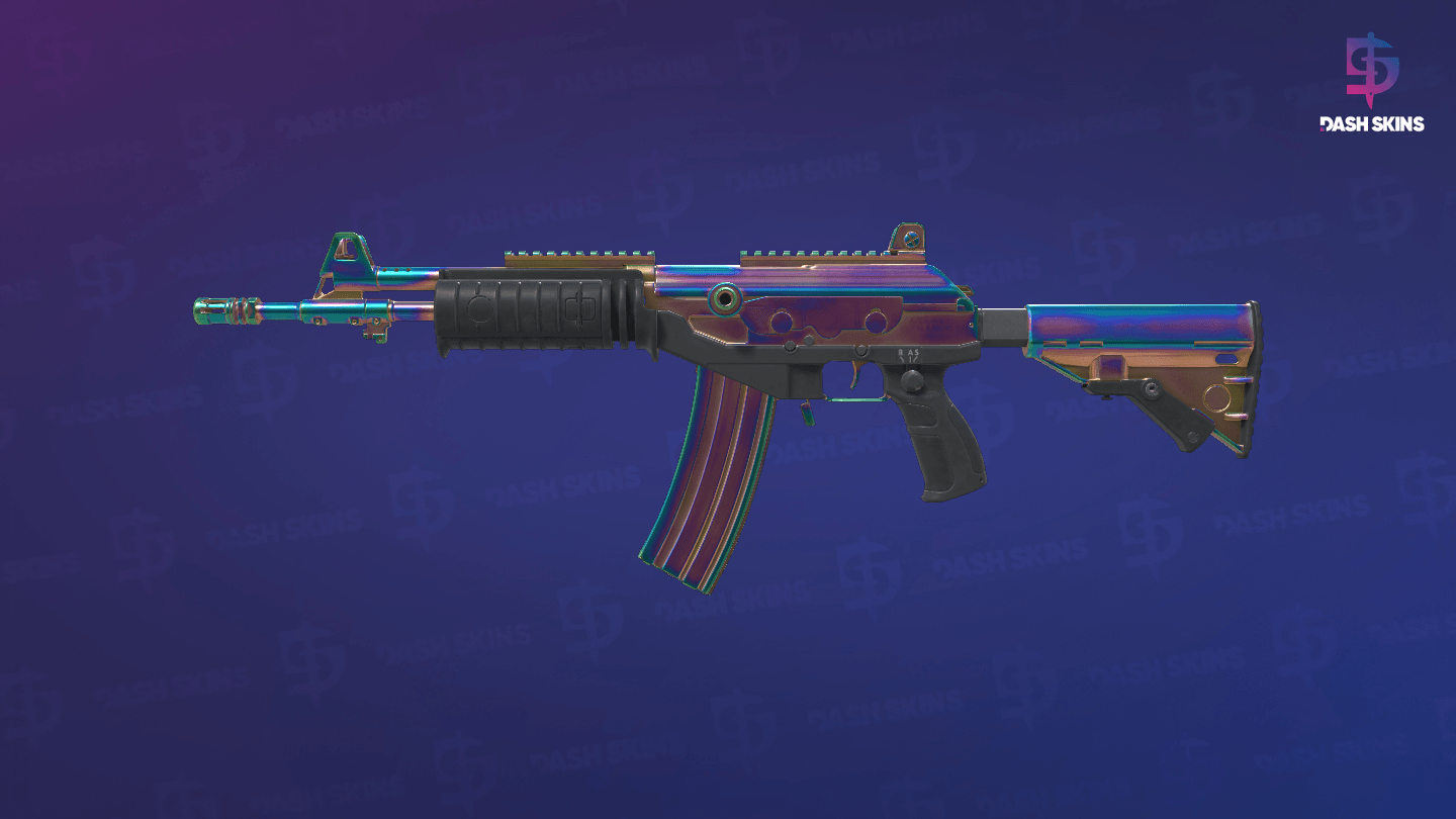 Galil AR | Rainbow Spoon (Factory New) Screenshot Playside