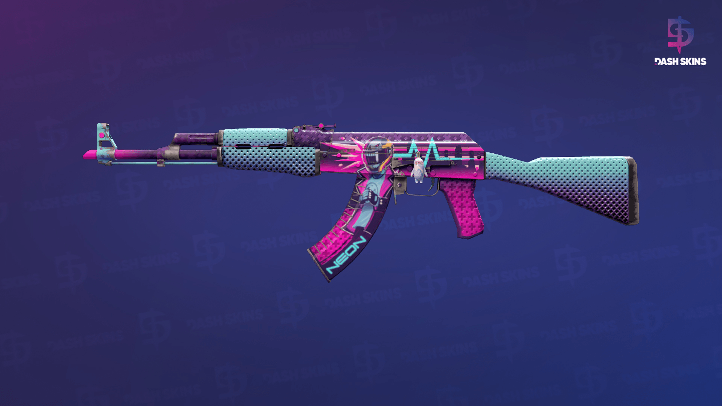 AK-47 | Neon Rider (Field-Tested) Screenshot Playside