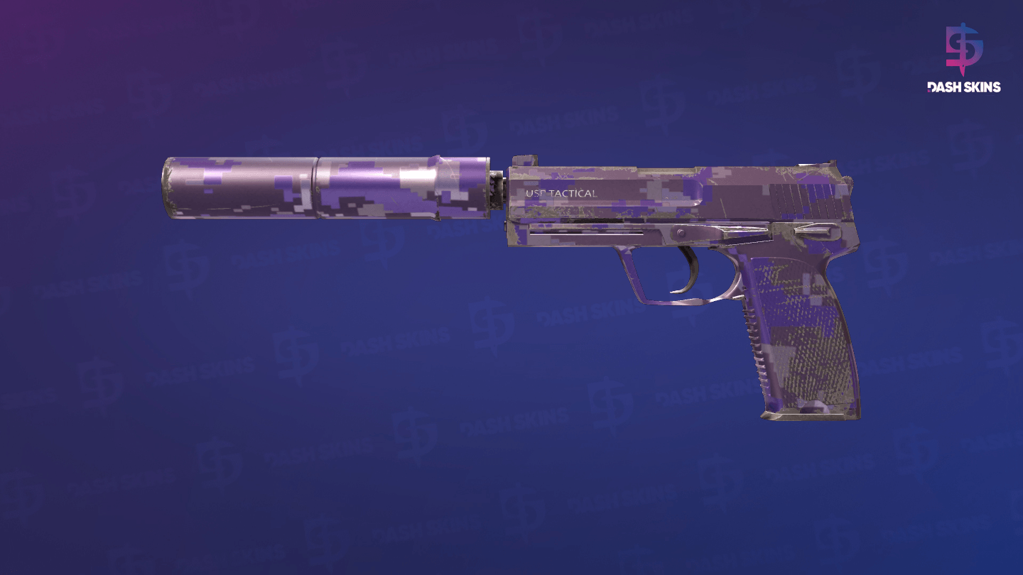 USP-S | Purple DDPAT (Field-Tested) Screenshot Playside