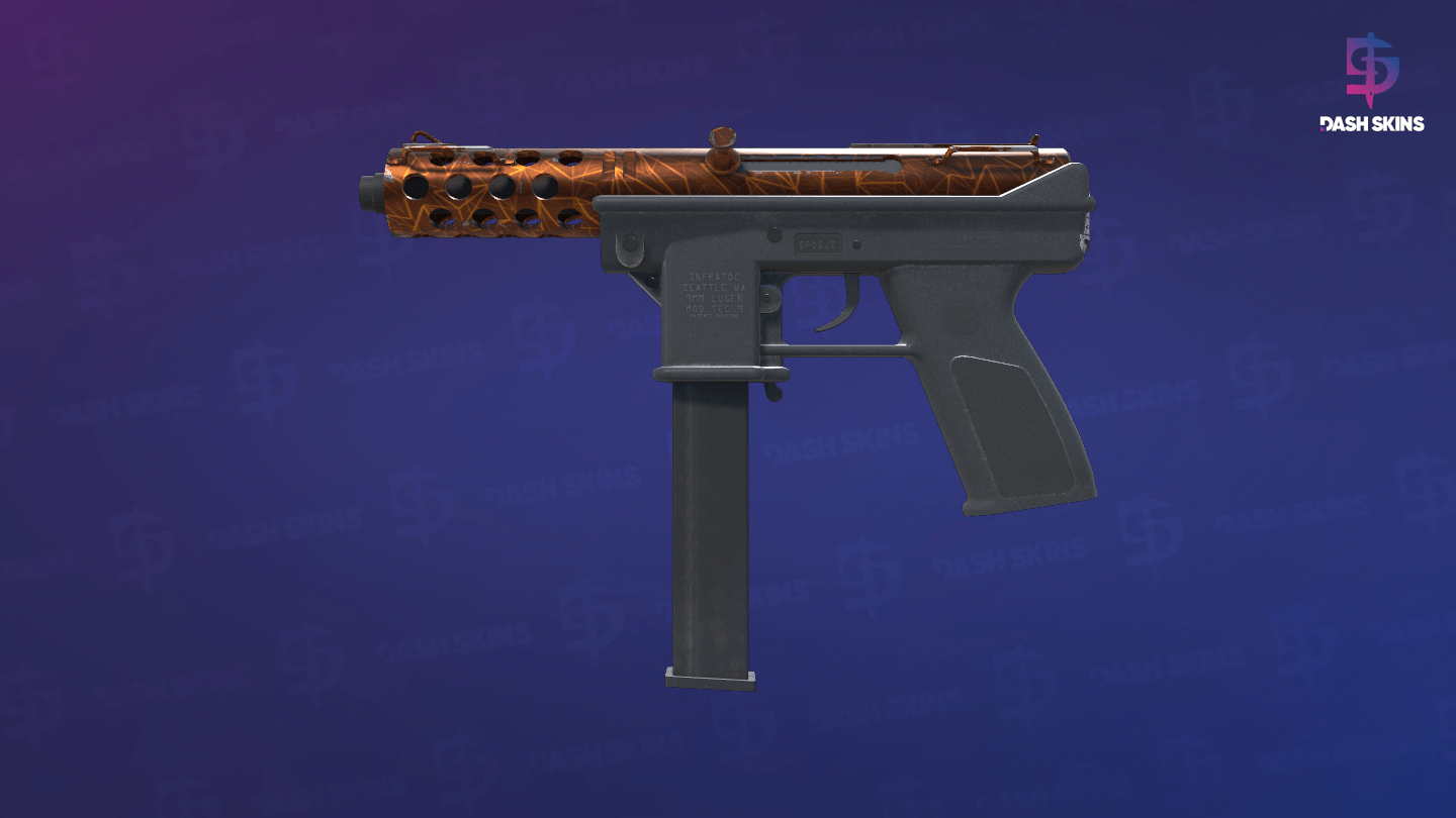 Tec-9 | Red Quartz (Factory New) Screenshot Playside