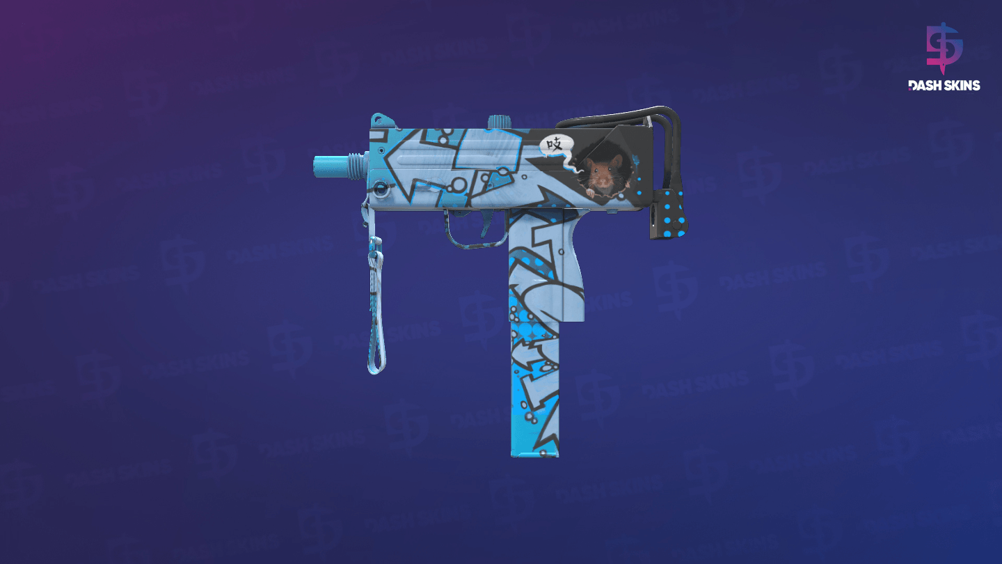 MAC-10 | Pipsqueak (Minimal Wear) Screenshot Playside