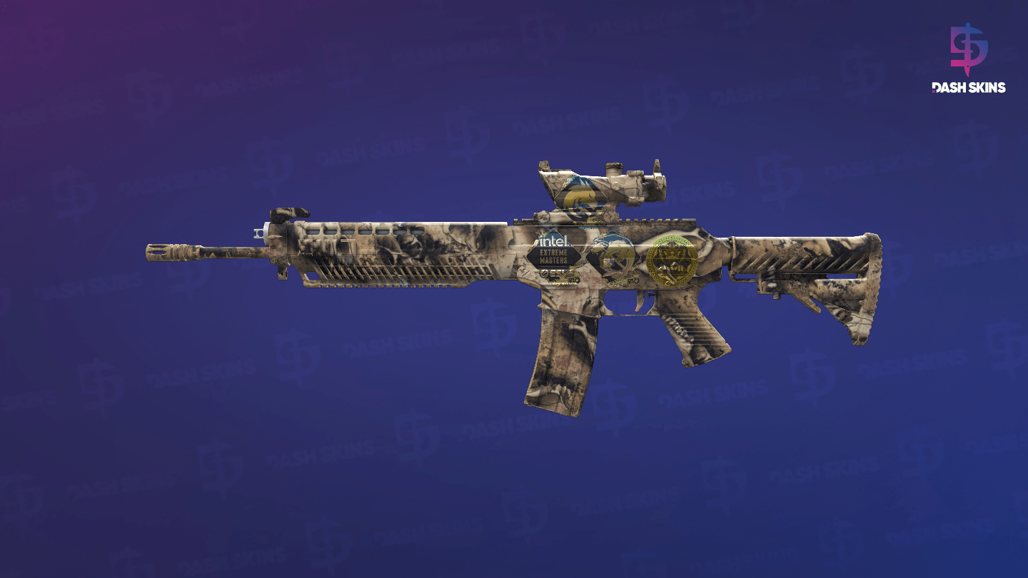 Souvenir SG 553 | Bleached (Factory New) Screenshot Playside