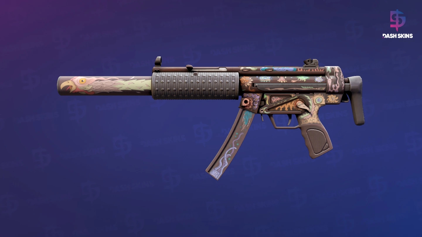 MP5-SD | Necro Jr. (Minimal Wear) Screenshot Playside