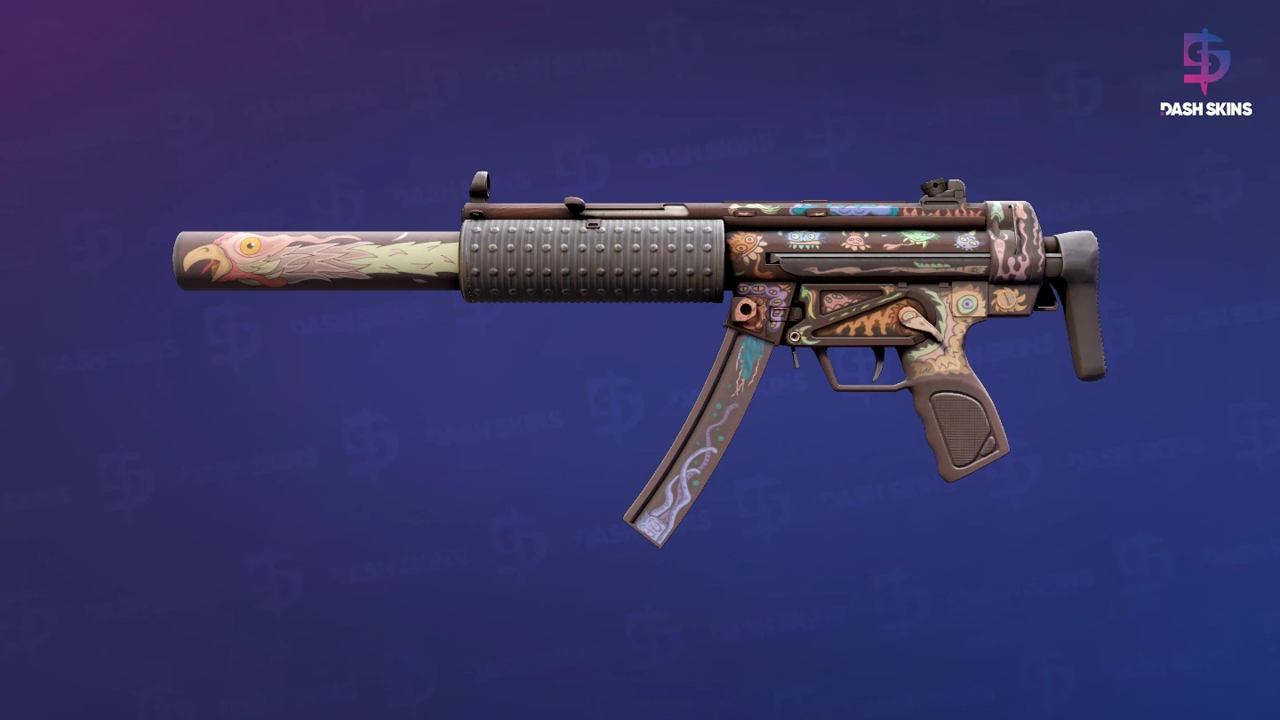 MP5-SD | Necro Jr. (Minimal Wear) Screenshot Playside