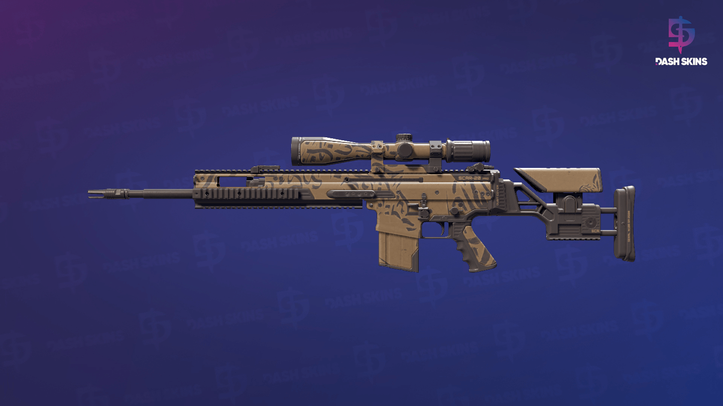 SCAR-20 | Sirocco Script (Factory New) Screenshot Playside