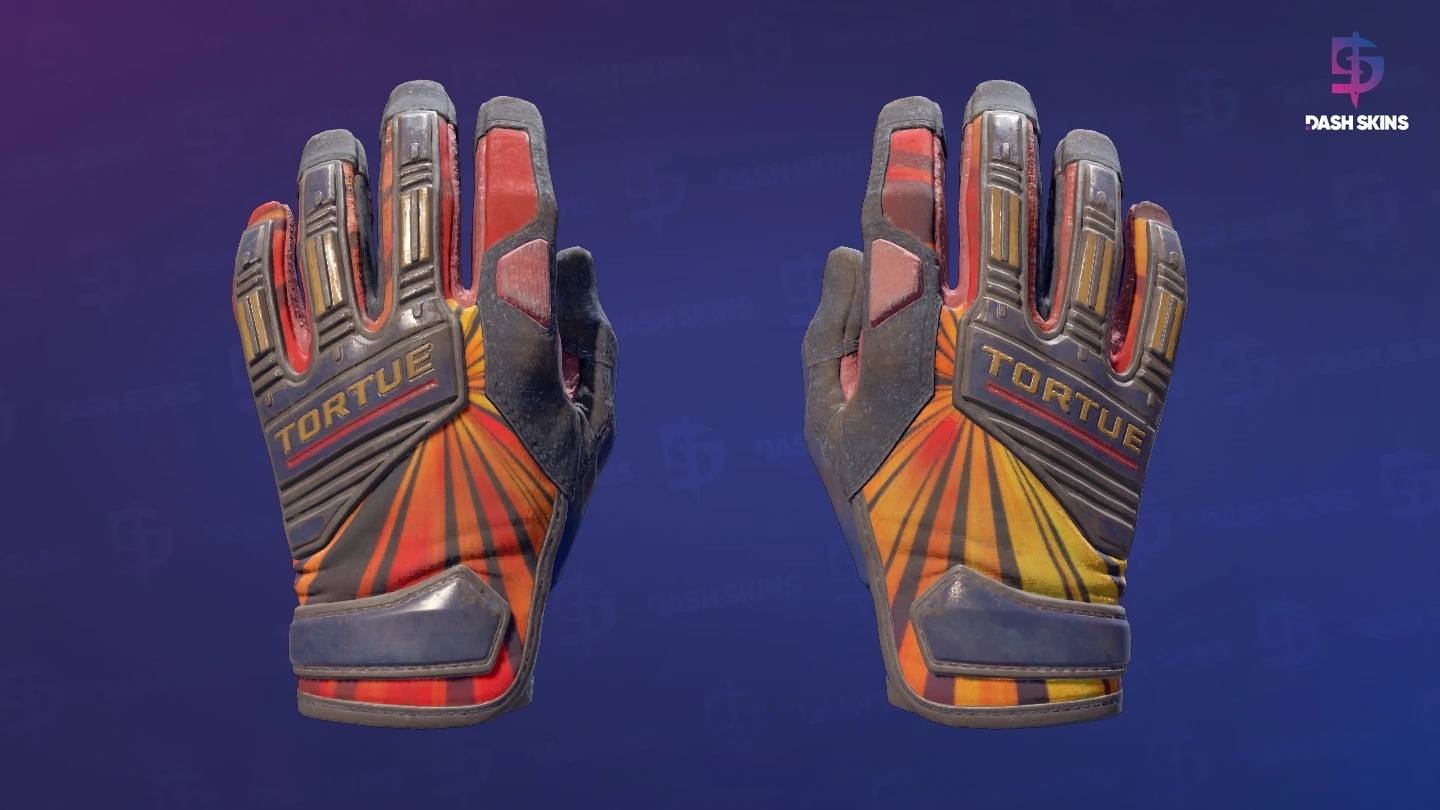 ★ Specialist Gloves | Sunburst (Battle-Scarred) Screenshot Playside