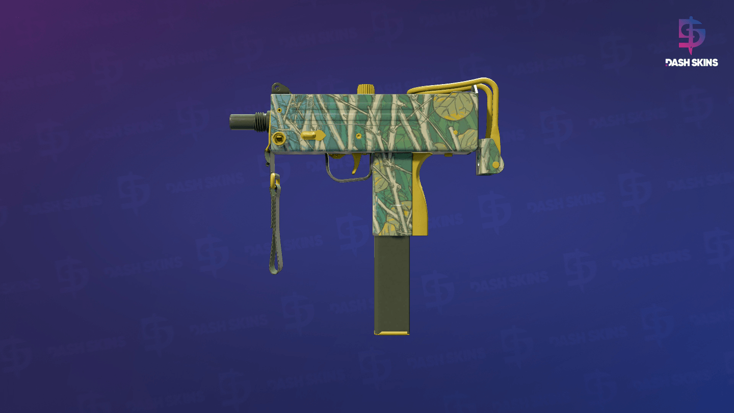MAC-10 | Poplar Thicket (Minimal Wear) Screenshot Playside