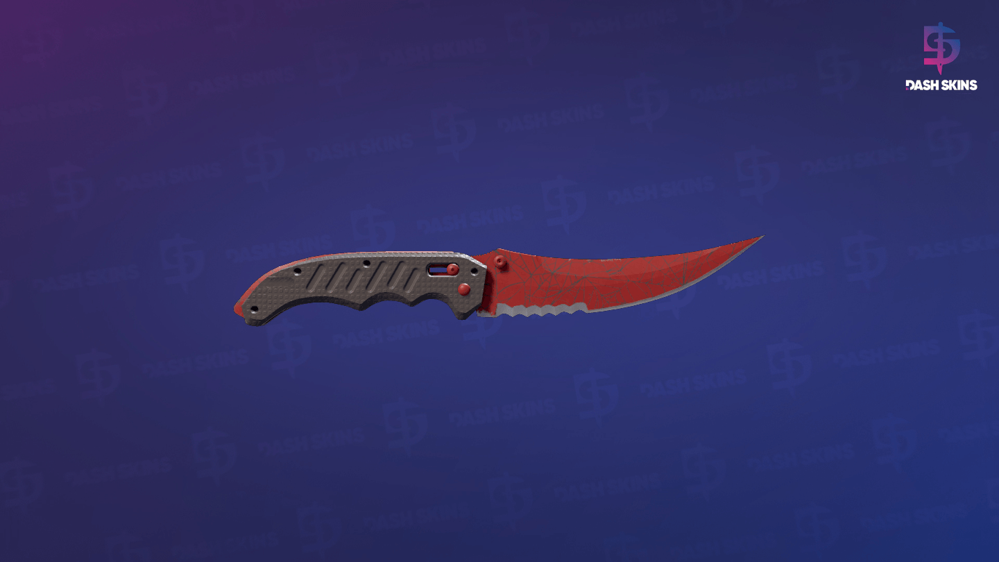 ★ Flip Knife | Crimson Web (Field-Tested) Screenshot Playside