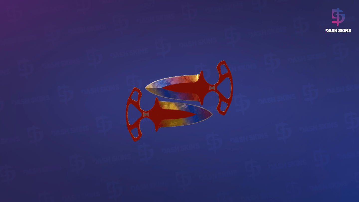★ Shadow Daggers | Marble Fade (Minimal Wear) Screenshot Playside