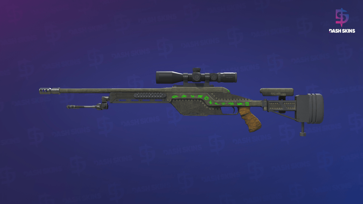 SSG 08 | Necropos (Minimal Wear) Screenshot Playside