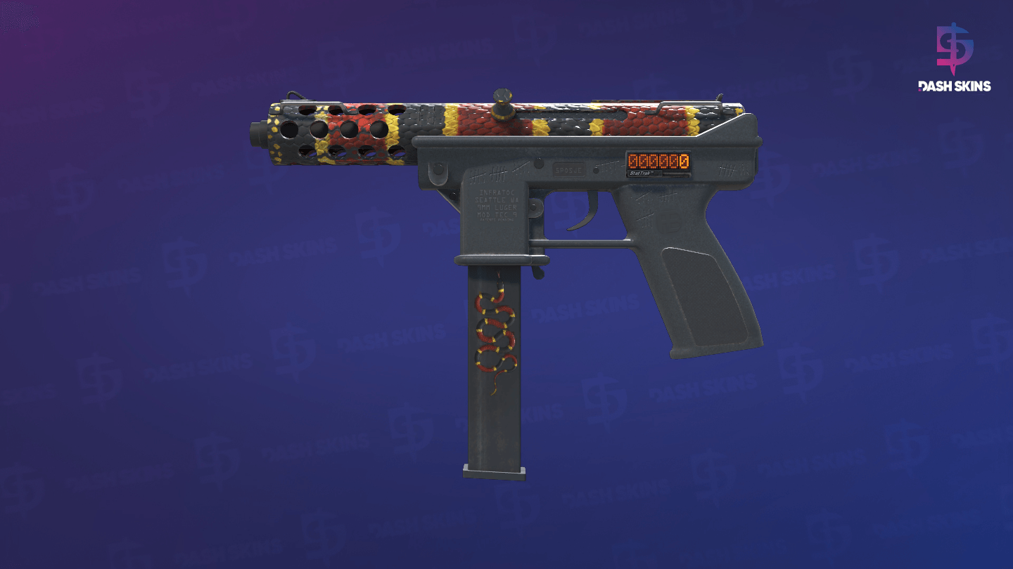 StatTrak™ Tec-9 | Snek-9 (Field-Tested) Screenshot Playside