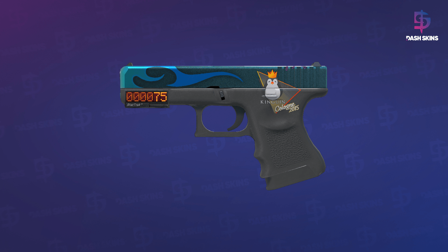 StatTrak™ Glock-18 | Bunsen Burner (Field-Tested) Screenshot Playside