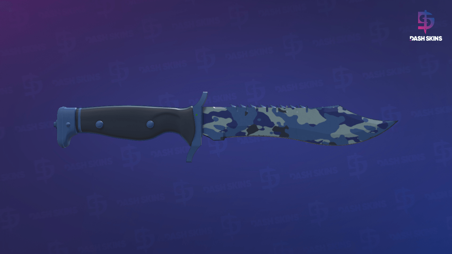 ★ Bowie Knife | Bright Water (Minimal Wear) Screenshot Playside