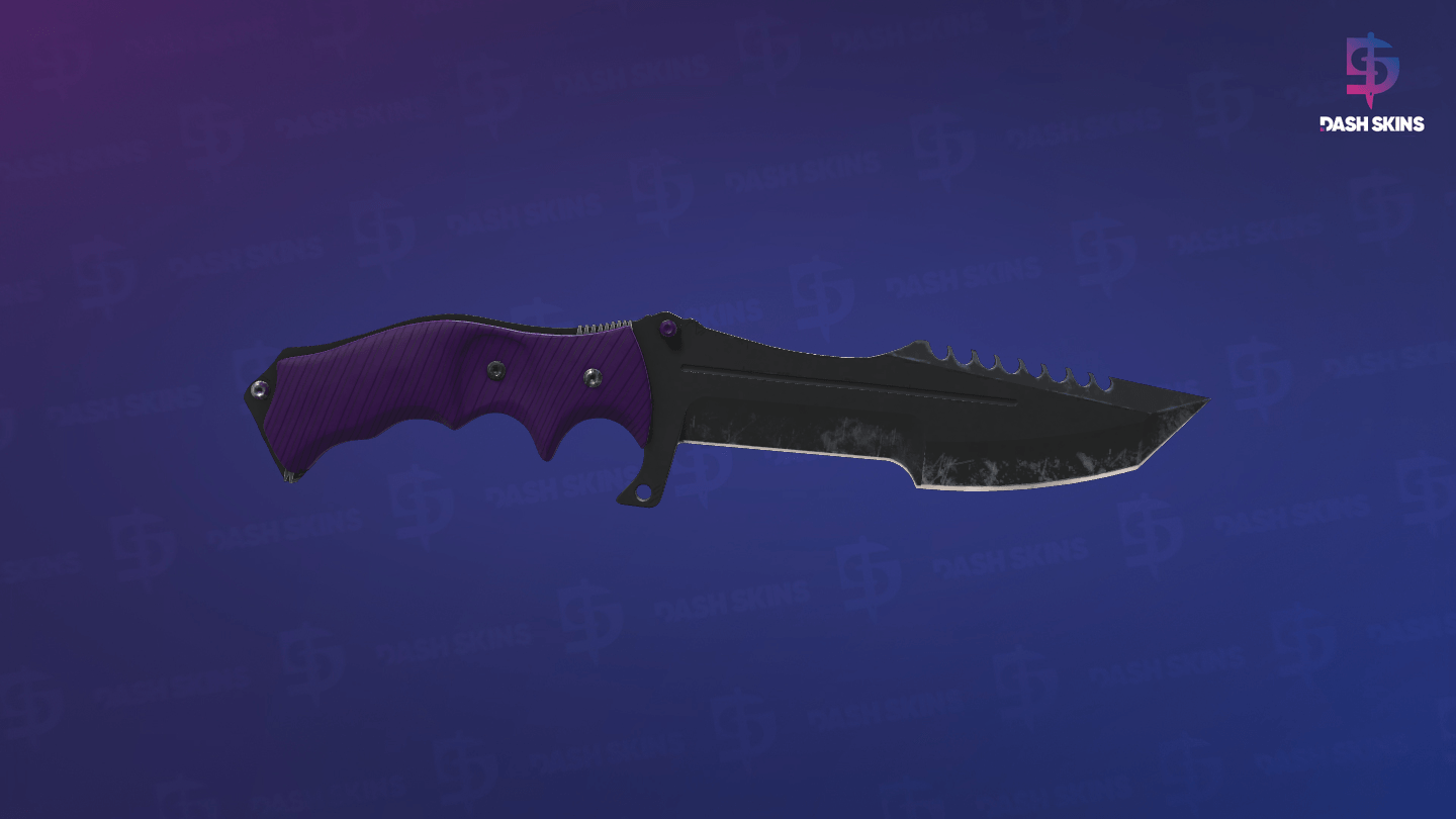 ★ Huntsman Knife | Ultraviolet (Field-Tested) Screenshot Playside