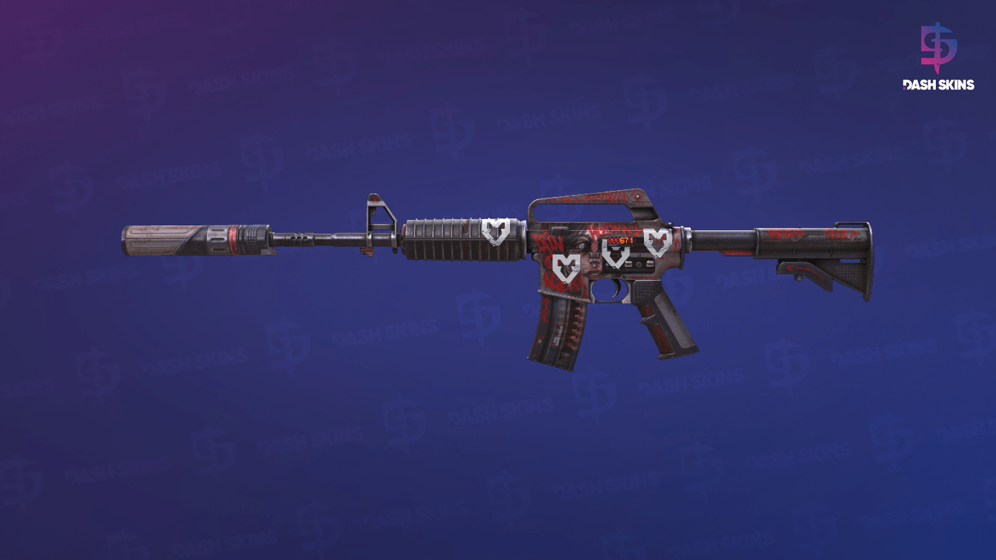 StatTrak™ M4A1-S | Night Terror (Field-Tested) Screenshot Playside