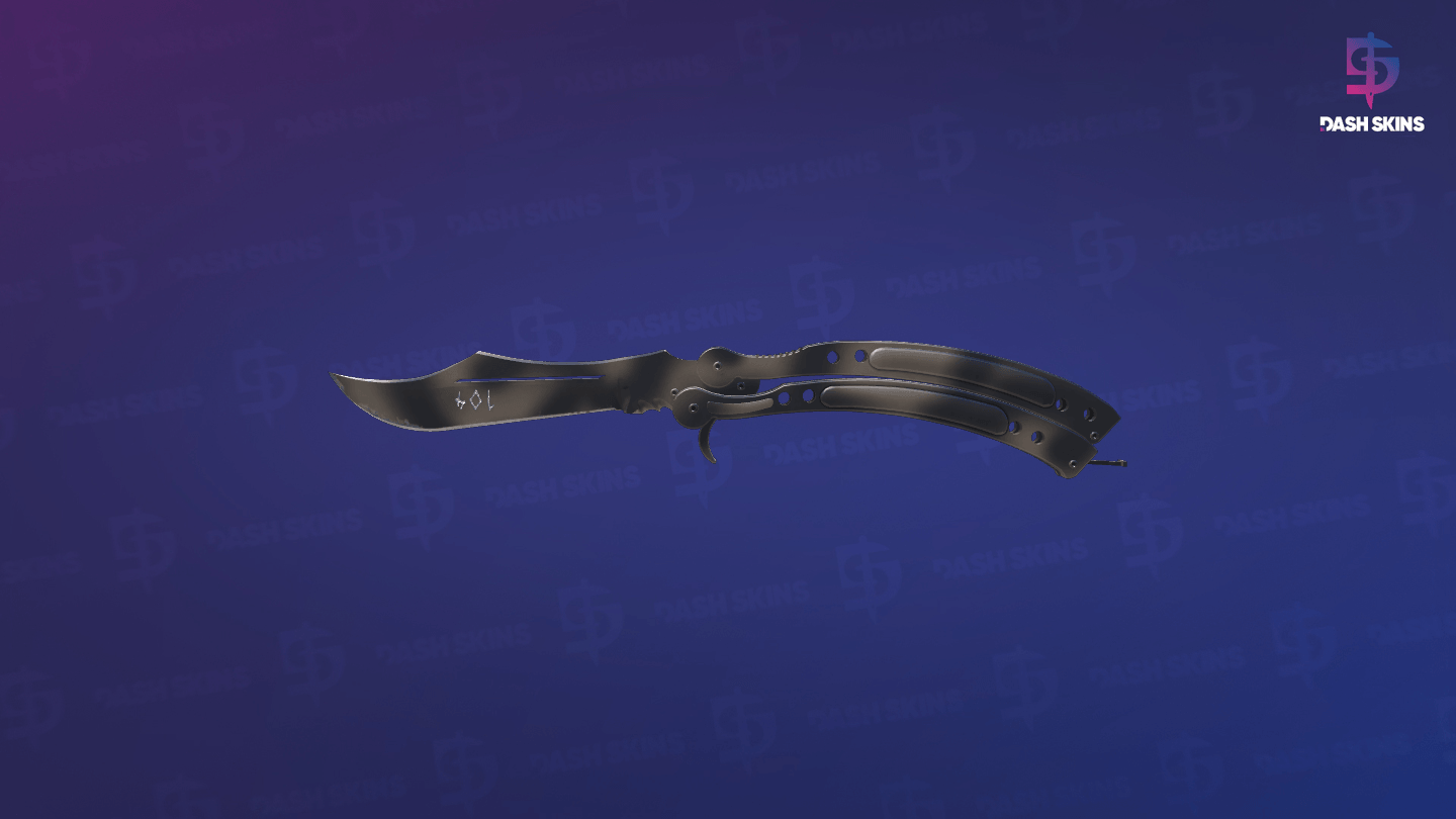 ★ StatTrak™ Butterfly Knife | Scorched (Minimal Wear) Screenshot Playside