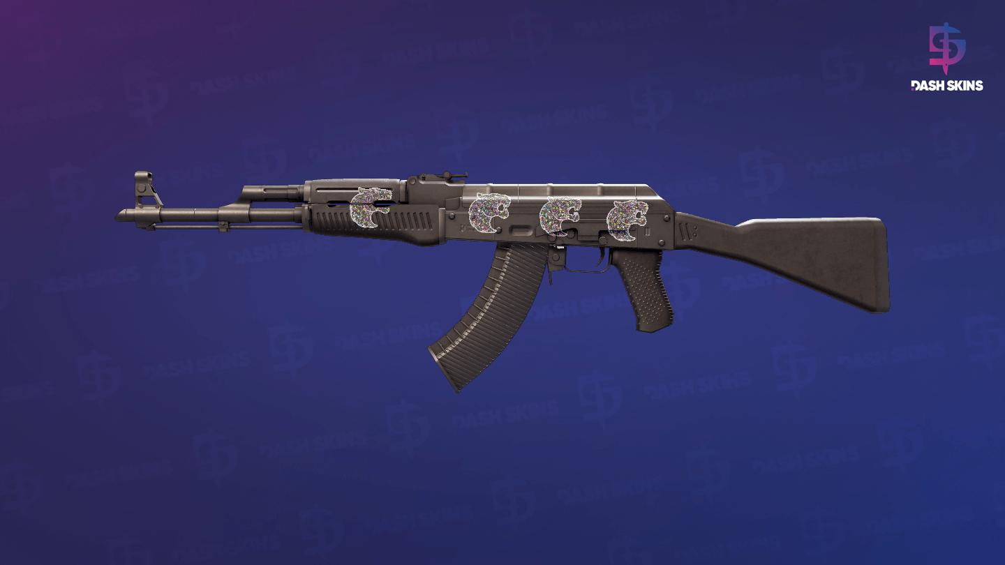 AK-47 | Slate (Well-Worn) Screenshot Playside