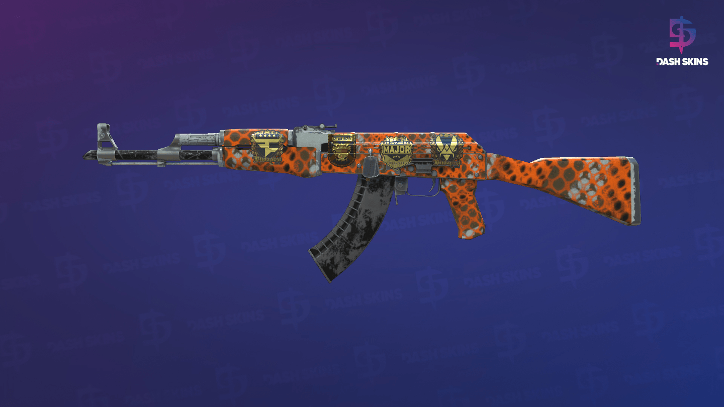 Souvenir AK-47 | Safety Net (Well-Worn) Screenshot Playside